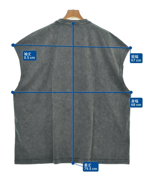 -（ソノタ）Tシャツ・カットソー グレー サイズ:-(XXL位) メンズ/2200612527423