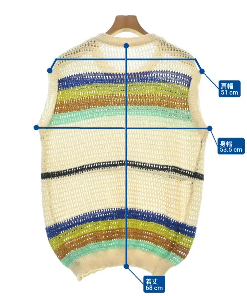 -（ソノタ）ベスト ベージュ サイズ:L メンズ/2200620395526