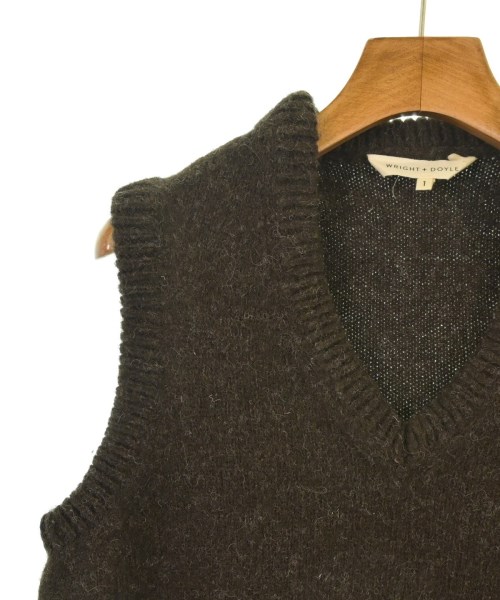 -（ソノタ）ベスト/ノースリーブ 茶 サイズ:1(S位) レディース/2200613673051