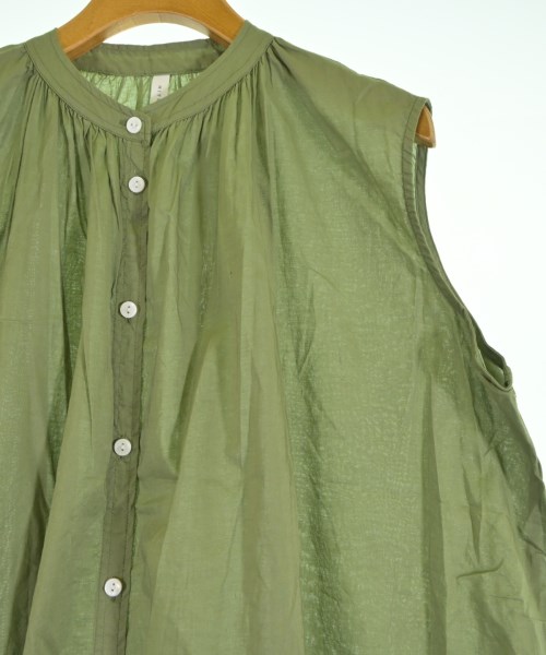 -（ソノタ）シャツワンピース 緑 サイズ:F レディース/2200615978055