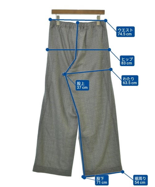 -（ソノタ）スラックス グレー サイズ:48(L位) メンズ/2200629722026