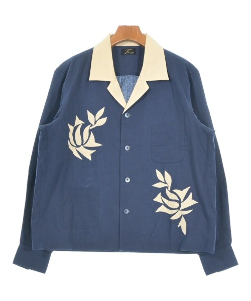 他(ソノタ)カジュアルシャツ 紺 サイズ:F/2200629789012