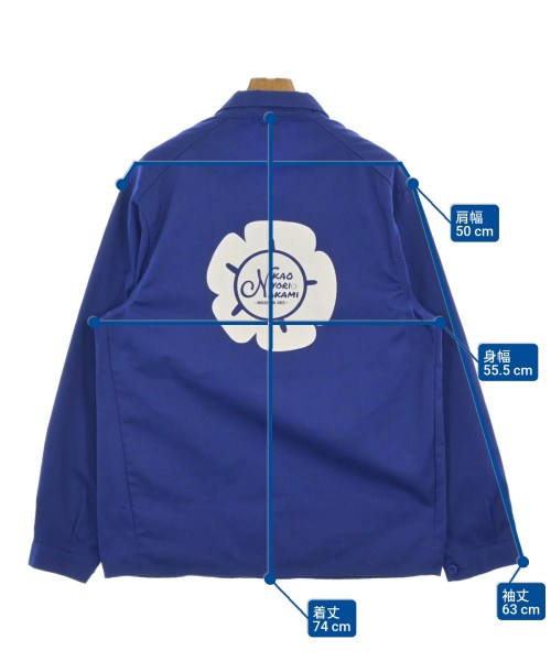 -（ソノタ）カバーオール 青 サイズ:L メンズ/2200629724037