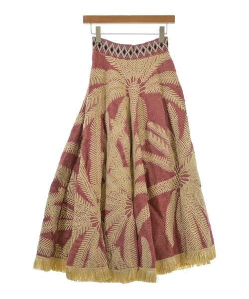 -（ソノタ）ロング・マキシ丈スカート 赤 サイズ:38(M位) レディース/2200631144663