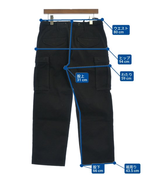 -（ソノタ）カーゴパンツ 黒 サイズ:M メンズ/2200631193258