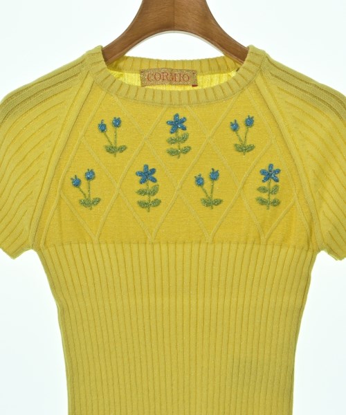 -（ソノタ）ニット・セーター 黄 サイズ:36(S位) レディース/2200631206088