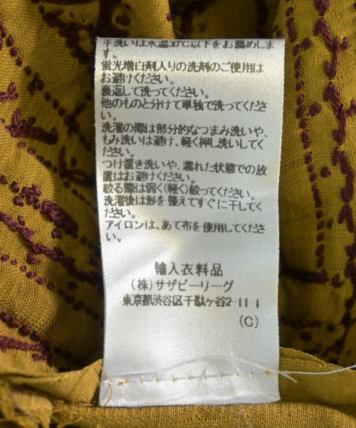 -（ソノタ）ワンピース 茶 サイズ:F レディース/2200631233145