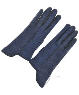 -（ソノタ）手袋 紺 サイズ:7 レディース/2200631234760