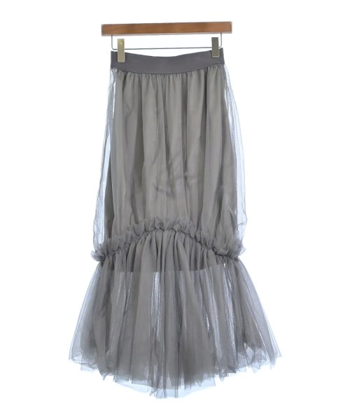 -（ソノタ）ひざ丈スカート グレー サイズ:F レディース/2200631510031