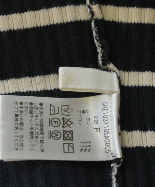 WHO'S WHO Chico（フーズフーチコ）ニット・セーター 黒 サイズ:F レディース/2200616994115