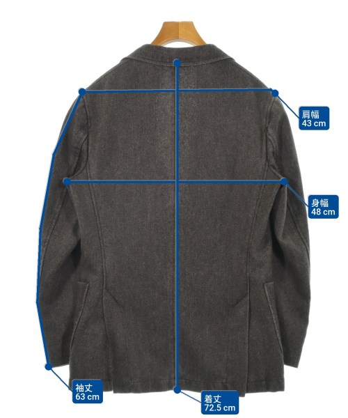 -（ソノタ）カジュアルジャケット 茶 サイズ:46(M位) メンズ/2200632107049