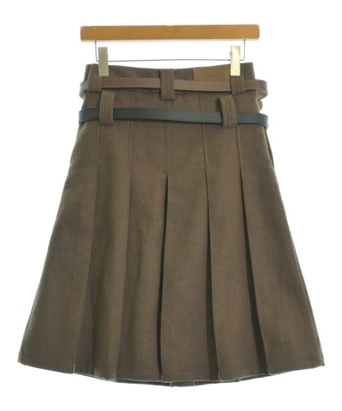 -（ソノタ）ひざ丈スカート 茶 サイズ:S レディース/2200632613137