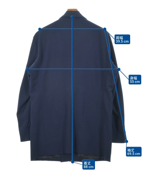 -（ソノタ）カジュアルジャケット 紺 サイズ:-(M位) メンズ/2200632853083