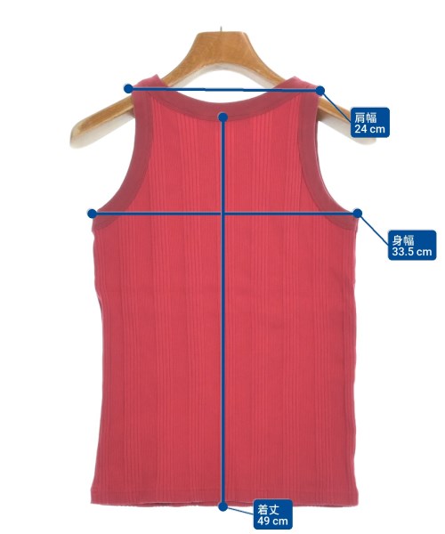 -（ソノタ）タンクトップ ピンク サイズ:F レディース/2200620091107