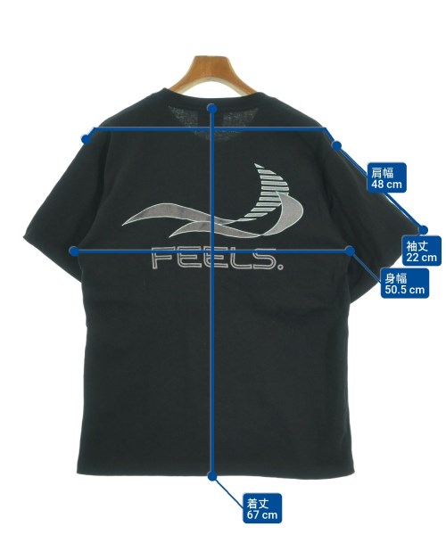 -（ソノタ）Tシャツ・カットソー 黒 サイズ:L メンズ/2200634415128