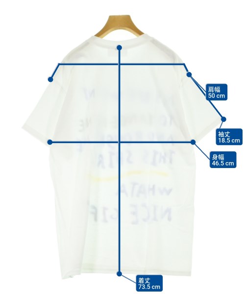 -（ソノタ）Tシャツ・カットソー 白 サイズ:-(M位) レディース/2200610726040