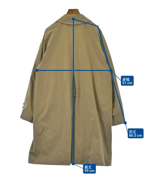 -（ソノタ）ステンカラーコート ベージュ サイズ:F レディース/2200613678018