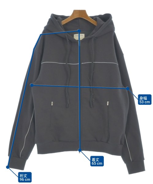 Matin Kim（マーティンキム）パーカー グレー サイズ:F レディース/2200614419023