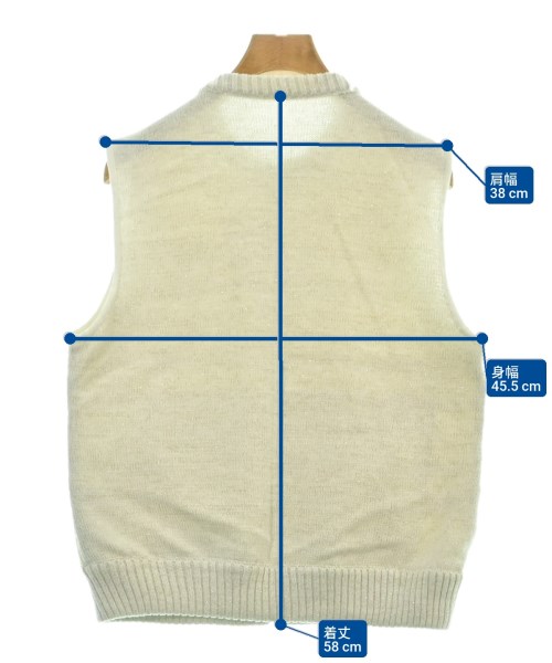 -（ソノタ）ダウンジャケット/ダウンベスト 白 サイズ:40(M位) レディース/2200614430011