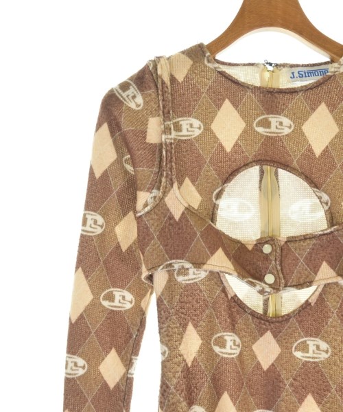 -（ソノタ）オールインワン/サロペット 茶 サイズ:-(S位) レディース/2200614480016