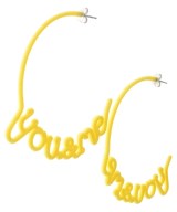 -（ソノタ）ピアス 黄 サイズ:- レディース/2200610704390