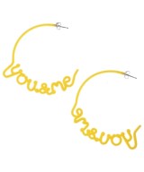 -（ソノタ）ピアス 黄 サイズ:- レディース/2200610704390