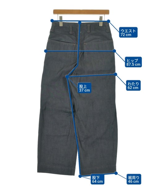 SHINYA KOZUKA（シンヤコズカ）デニムパンツ 紺 サイズ:XS メンズ/2200609444092