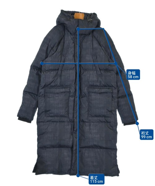 -（ソノタ）ダウンコート 紺 サイズ:XL メンズ/2200610822025