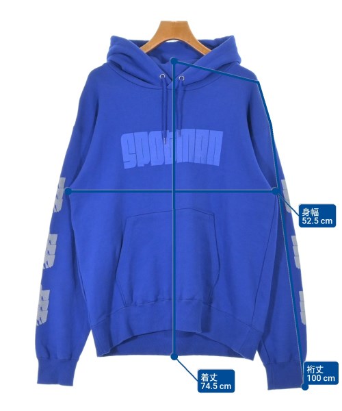 -（ソノタ）パーカー 青 サイズ:XL メンズ/2200618472758