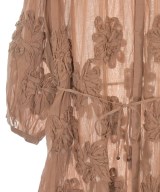 -（ソノタ）シャツワンピース 茶 サイズ:F レディース/2200608895079