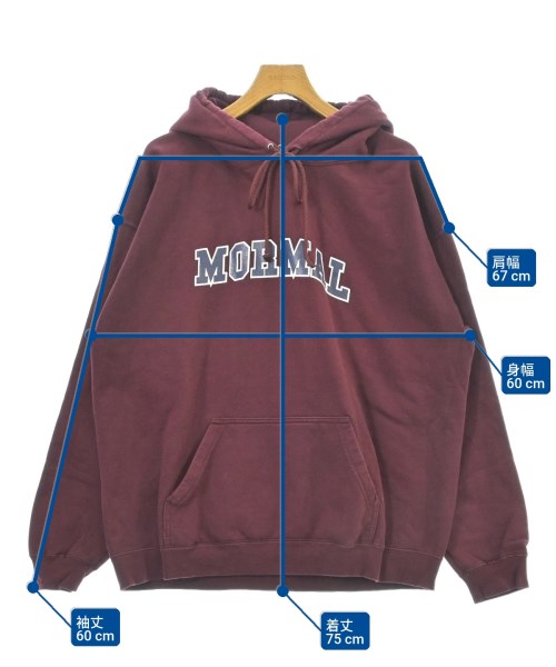 MMormal（モーマル）パーカー 赤 サイズ:2XL メンズ/2200619161019