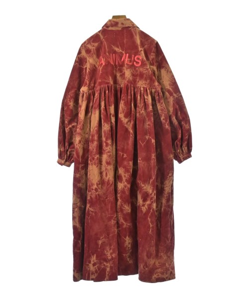 -（ソノタ）シャツワンピース 赤 サイズ:F レディース/2200619762032