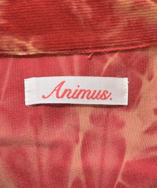 -（ソノタ）シャツワンピース 赤 サイズ:F レディース/2200619762032