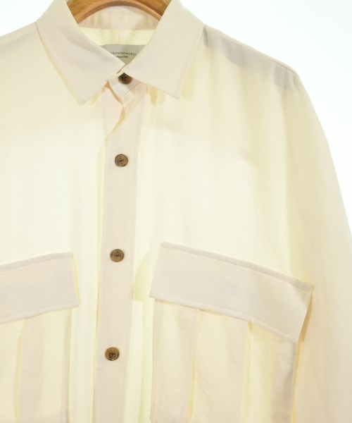 P.E.O.T.W AG（ピーイーオーティーダブリューエージー）カジュアルシャツ 白 サイズ:2(M位) メンズ/2200615620039