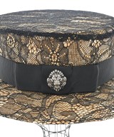 -（ソノタ）ストローハット 黒 サイズ:57.5cm レディース/2200616423196