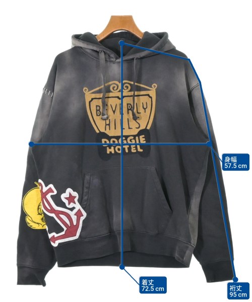 -（ソノタ）パーカー グレー サイズ:-(XL位) メンズ/2200612536043