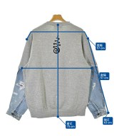 -（ソノタ）スウェット グレー サイズ:-(XL位) メンズ/2200612536050