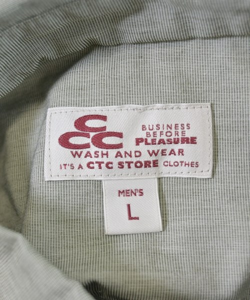 -（ソノタ）カジュアルシャツ グレー サイズ:L メンズ/2200613849012