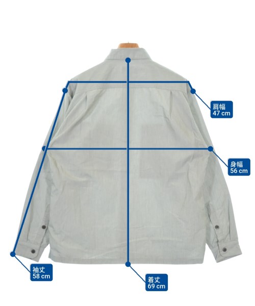 -（ソノタ）カジュアルシャツ グレー サイズ:L メンズ/2200613849012