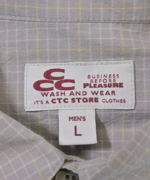 -（ソノタ）カジュアルシャツ グレー サイズ:L メンズ/2200613849036