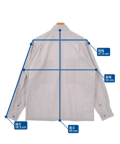 -（ソノタ）カジュアルシャツ グレー サイズ:L メンズ/2200613849036