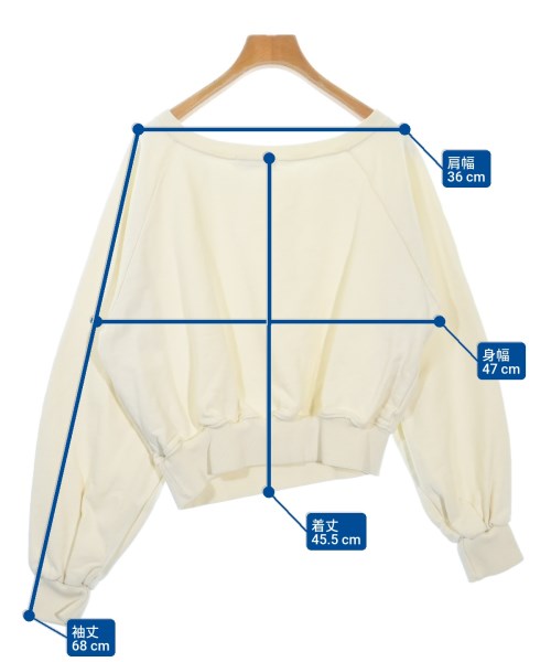 -（ソノタ）スウェット 白 サイズ:F レディース/2200620895033