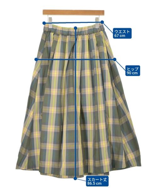 FONTLAB（フォントラブ）ロング・マキシ丈スカート ベージュ サイズ:F レディース/2200611020079