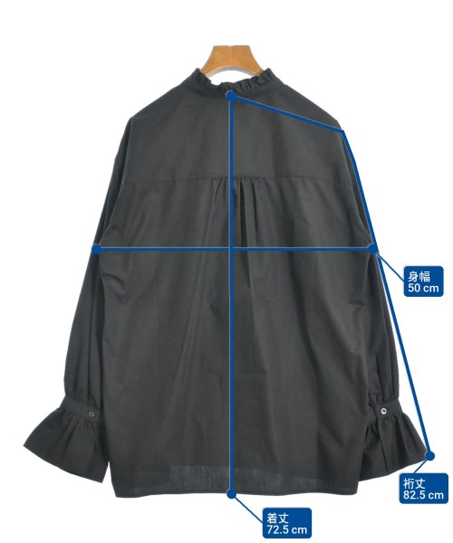 JEANASIS（ジーナシス）ブラウス 黒 サイズ:F レディース/2200618866069