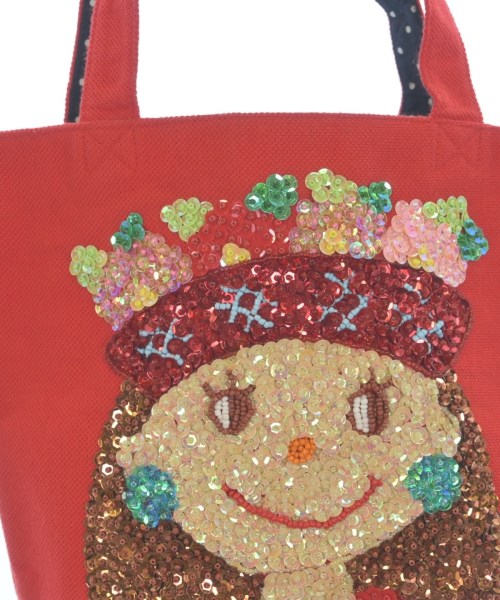 -（ソノタ）トートバッグ 赤 サイズ:- レディース/2200621148206