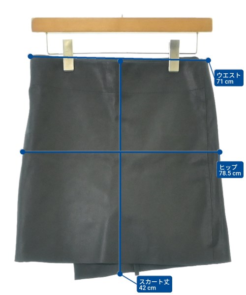 -（ソノタ）ひざ丈スカート 黒 サイズ:F レディース/2200597695087