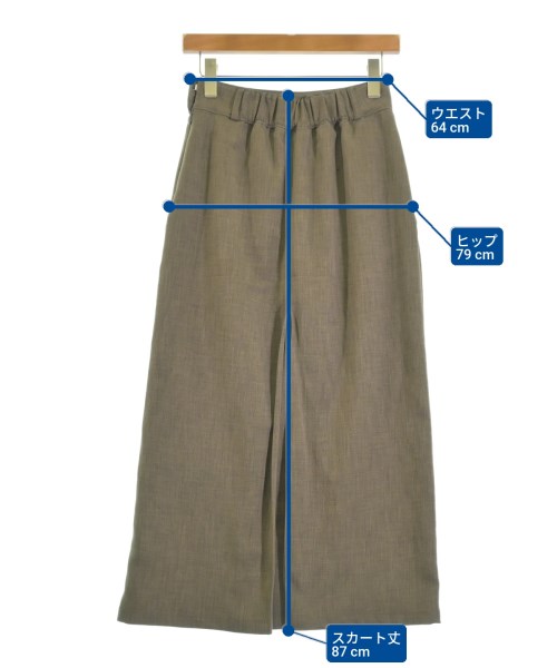 -（ソノタ）ロング・マキシ丈スカート 茶 サイズ:1(S位) レディース/2200600641018