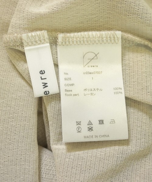 -（ソノタ）Tシャツ・カットソー ベージュ サイズ:1(S位) レディース/2200600641094