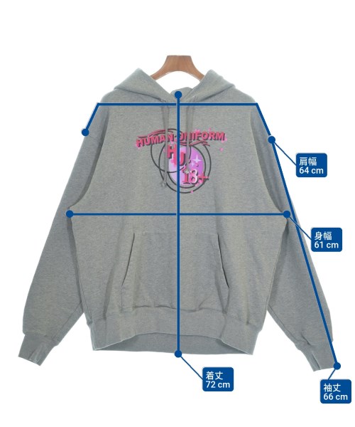 -（ソノタ）パーカー グレー サイズ:-(XXL位) メンズ/2200605105188