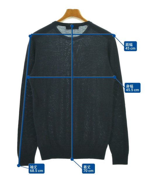 -（ソノタ）ニット・セーター 紺 サイズ:M メンズ/2200606487139